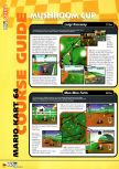 Scan of the review of Mario Kart 64 published in the magazine N64 04, page 7