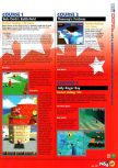 Scan of the walkthrough of Super Mario 64 published in the magazine N64 04, page 2