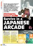 Scan of the article How to survive in a Japanese Arcade published in the magazine N64 04, page 1