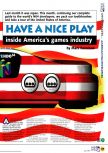 Scan of the article Have a nice play inside America's games industry published in the magazine N64 04, page 2