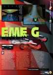Scan of the preview of Extreme-G published in the magazine N64 05, page 11