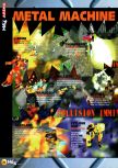 Scan of the review of Blast Corps published in the magazine N64 05, page 7