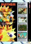 Scan of the review of Blast Corps published in the magazine N64 05, page 8