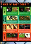 Scan of the review of Blast Corps published in the magazine N64 05, page 9