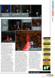 Scan of the review of Hexen published in the magazine N64 05, page 4