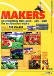 Scan of the review of Mischief Makers published in the magazine N64 05, page 6