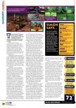 Scan of the review of Dark Rift published in the magazine N64 05, page 3