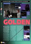 Scan of the preview of Goldeneye 007 published in the magazine N64 05, page 1