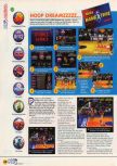 Scan of the review of NBA Hangtime published in the magazine N64 06, page 3