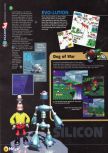 Scan of the preview of Space Station Silicon Valley published in the magazine N64 06, page 18