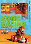 Scan de la preview de Diddy Kong Racing paru dans le magazine N64 07, page 2