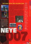 Scan of the review of Goldeneye 007 published in the magazine N64 07, page 2