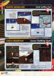 Scan of the walkthrough of Mario Kart 64 published in the magazine N64 07, page 3