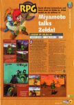 Scan of the preview of The Legend Of Zelda: Ocarina Of Time published in the magazine N64 08, page 1