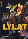 Scan of the review of Lylat Wars published in the magazine N64 08, page 1