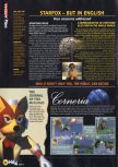 Scan du test de Lylat Wars paru dans le magazine N64 08, page 3