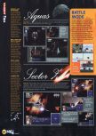 Scan of the review of Lylat Wars published in the magazine N64 08, page 7