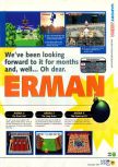 Scan of the review of Bomberman 64 published in the magazine N64 08, page 2