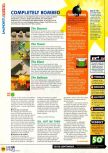 Scan of the review of Bomberman 64 published in the magazine N64 08, page 5