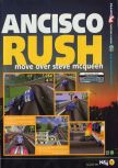 Scan of the preview of San Francisco Rush published in the magazine N64 08, page 2