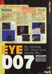 Scan of the review of Goldeneye 007 published in the magazine N64 09, page 2
