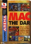 Scan of the review of Mace: The Dark Age published in the magazine N64 09, page 1