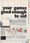Scan of the article How to... make your games good enough to eat published in the magazine N64 09, page 2