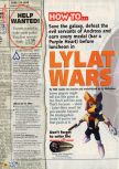Scan of the walkthrough of Lylat Wars published in the magazine N64 09, page 1