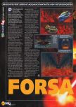 Scan of the preview of Forsaken published in the magazine N64 10, page 1