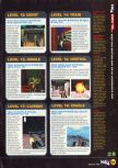 Scan of the walkthrough of Goldeneye 007 published in the magazine N64 10, page 4