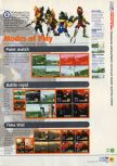 Scan of the walkthrough of Lylat Wars published in the magazine N64 10, page 2