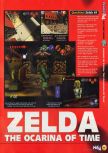 Scan de la preview de The Legend Of Zelda: Ocarina Of Time paru dans le magazine N64 11, page 2