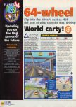 Scan of the preview of Cruis'n World published in the magazine N64 11, page 10