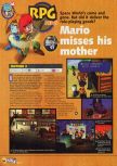Scan of the preview of Earthbound 64 published in the magazine N64 11, page 1