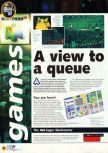 Scan of the article Space World 1997 published in the magazine N64 11, page 3