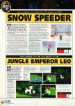 Scan of the preview of Big Mountain 2000 published in the magazine N64 11, page 1
