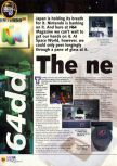 Scan of the article Space World 1997 published in the magazine N64 11, page 14