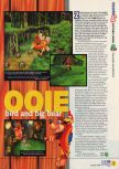 Scan de la preview de Banjo-Kazooie paru dans le magazine N64 11, page 2