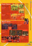 Scan of the walkthrough of Mischief Makers published in the magazine N64 11, page 2