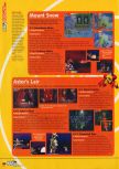 Scan of the walkthrough of Mischief Makers published in the magazine N64 11, page 3