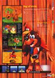 Scan of the preview of Banjo-Kazooie published in the magazine N64 11, page 4