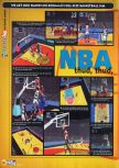 Scan of the preview of NBA Pro 98 published in the magazine N64 12, page 9