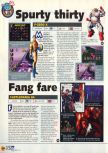 Scan of the preview of Castlevania published in the magazine N64 12, page 1
