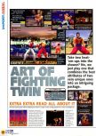 Scan of the review of Flying Dragon published in the magazine N64 12, page 1