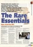 Scan of the article The Rare Essentials published in the magazine N64 13, page 1
