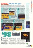 Scan of the review of NBA Pro 98 published in the magazine N64 14, page 2