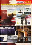 Scan of the review of Star Wars: Shadows Of The Empire published in the magazine Nintendo Official Magazine 54, page 2
