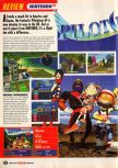 Scan of the review of Pilotwings 64 published in the magazine Nintendo Official Magazine 54, page 1