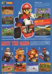 Scan of the review of Mario Kart 64 published in the magazine Nintendo Official Magazine 58, page 3