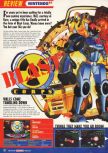 Scan du test de Blast Corps paru dans le magazine Nintendo Official Magazine 59, page 1